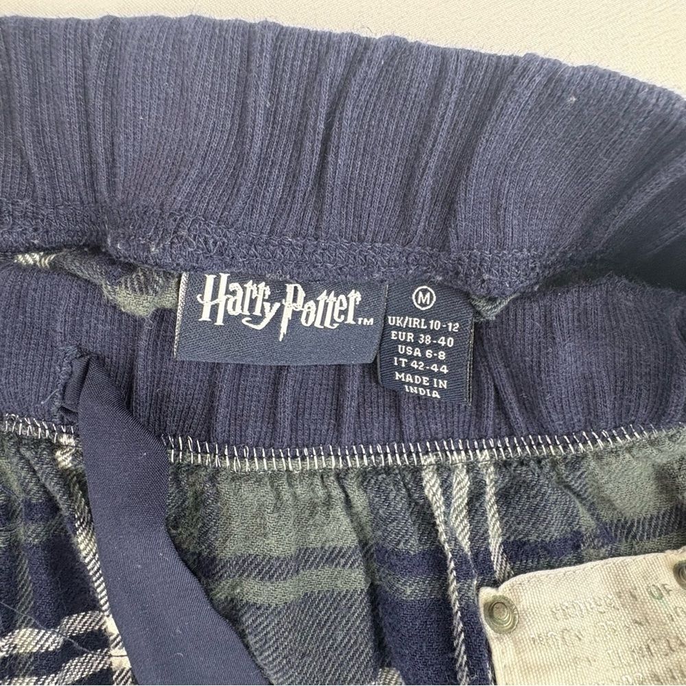 Primark Harry Potter Slytherin Plaid Pajama Pants - Picture 3 of 4